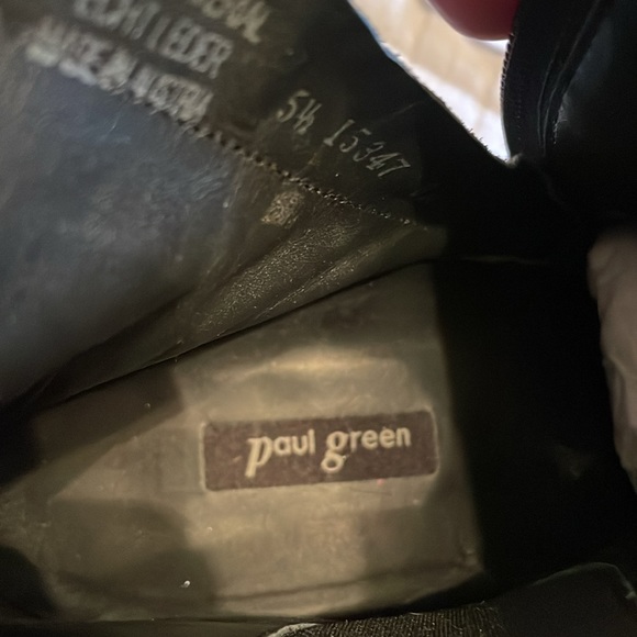 Paul Green Ankle Booties . Charcoal gray . Excellent gently used condition . - Picture 5 of 5